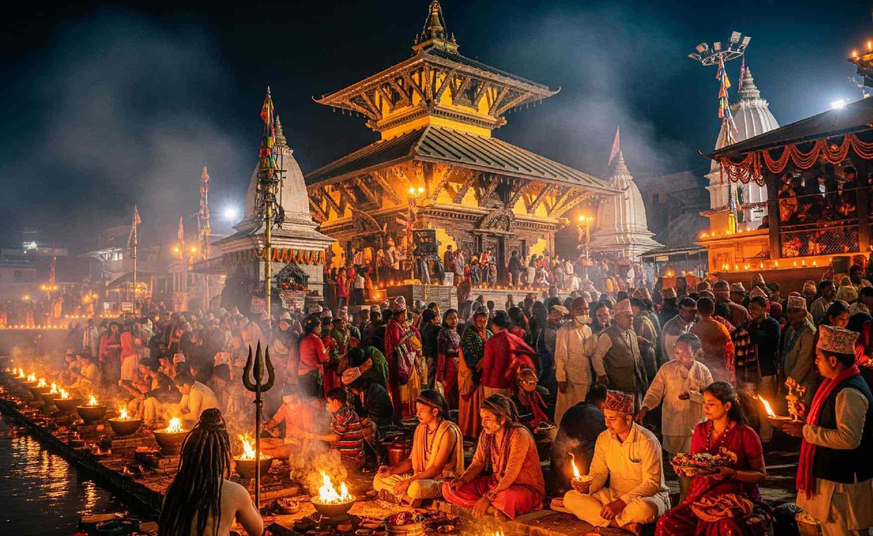 Home Mahashivratri Celebrations Held at Baba Pashupatinath Dham